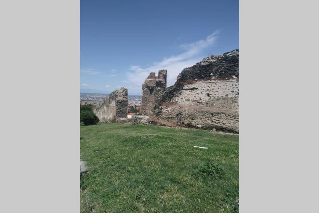 Appartamento Cozy House With Garden In The Old Town Salonicco Esterno foto
